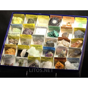 Colección de minerales