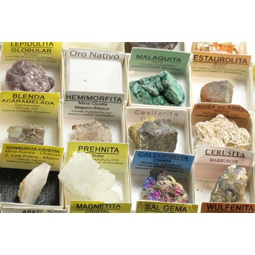 Colección de minerales