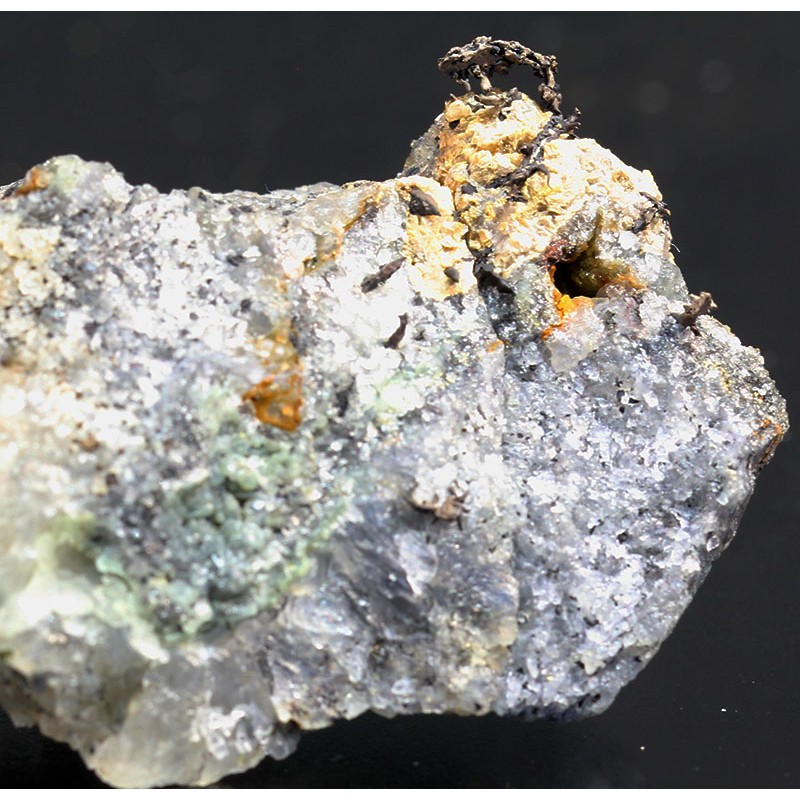 Plata nativa mineral