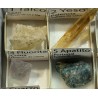 Colección minerales escala de Mohs