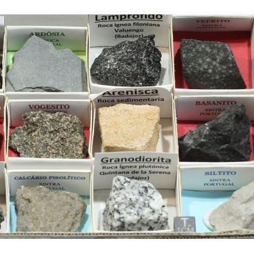 Colección de rocas