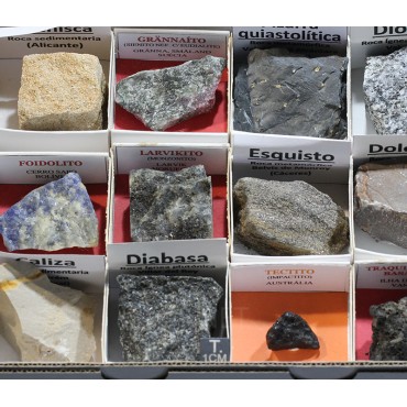 Colección de rocas