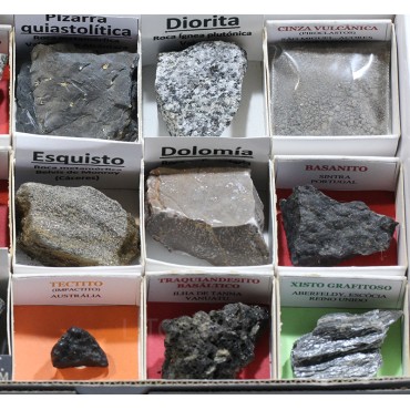 Colección de rocas