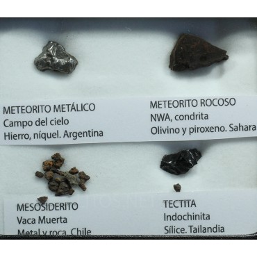 Colección de meteoritos y...