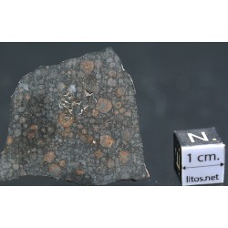 Meteorito condrita carbonácea