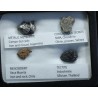 Colección de meteoritos y tectita