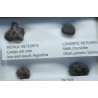 Colección de meteoritos y tectita