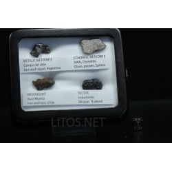 Colección de meteoritos y tectita