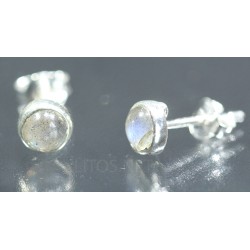 Pendientes de labradorita