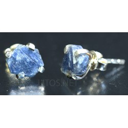 Zafiro, pendientes