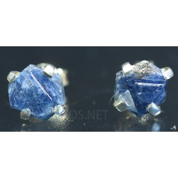 Zafiro, pendientes