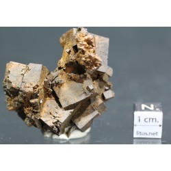 Goethita (pseudom. pirita)