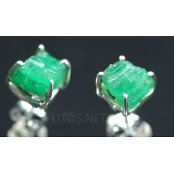 Berilo esmeralda, pendientes