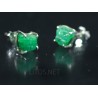 Berilo esmeralda, pendientes
