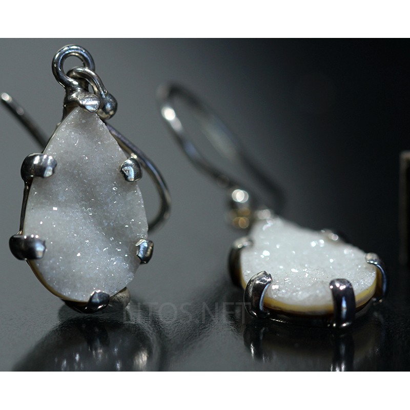 Calcedonia, Pendientes Calcedonia, Pendientes