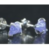 Tanzanita, pendientes