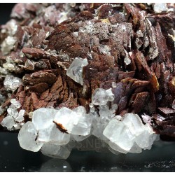 Siderita con calcita