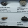 Colección de meteoritos y tectita