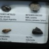 Colección de meteoritos y tectita