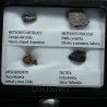 Colección de meteoritos y tectita
