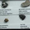 Colección de meteoritos y tectita