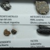 Colección de meteoritos y tectita