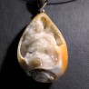 Colgante Gasterópodo fósil  - Litos