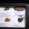 Colección de meteoritos y tectita