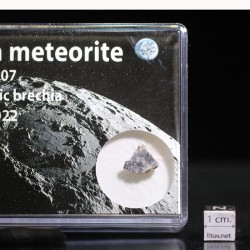 Meteorito lunar brecha anortosita