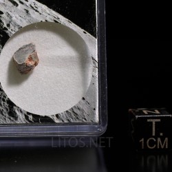 Meteorito lunar brecha anortosita