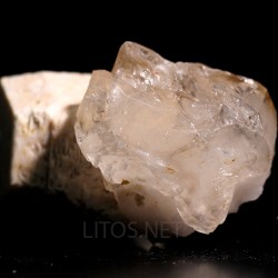 Cuarzo elestial con ortosa