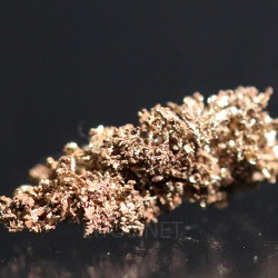 Plata nativa y kongsbergita