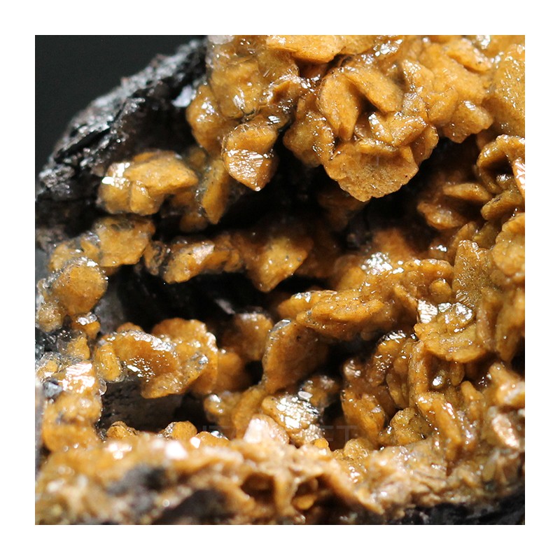 Siderita con calcita