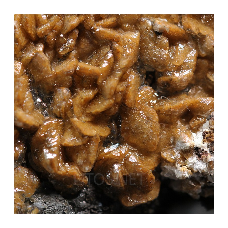 Siderita con calcita