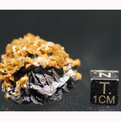 Siderita con calcita