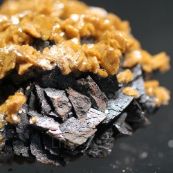 Siderita con calcita