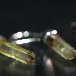 Cuarzo citrino, pendientes