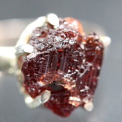 granate-espesartina, anillo