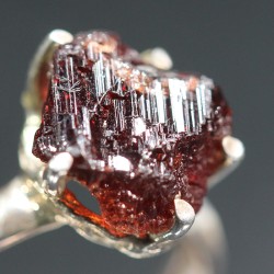 granate-espesartina, anillo