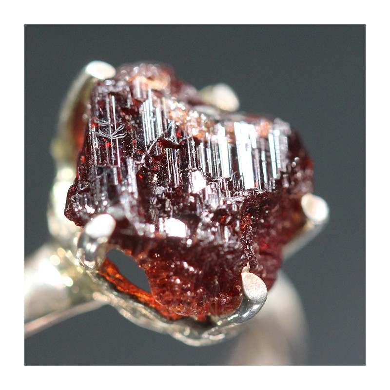 granate-espesartina, anillo