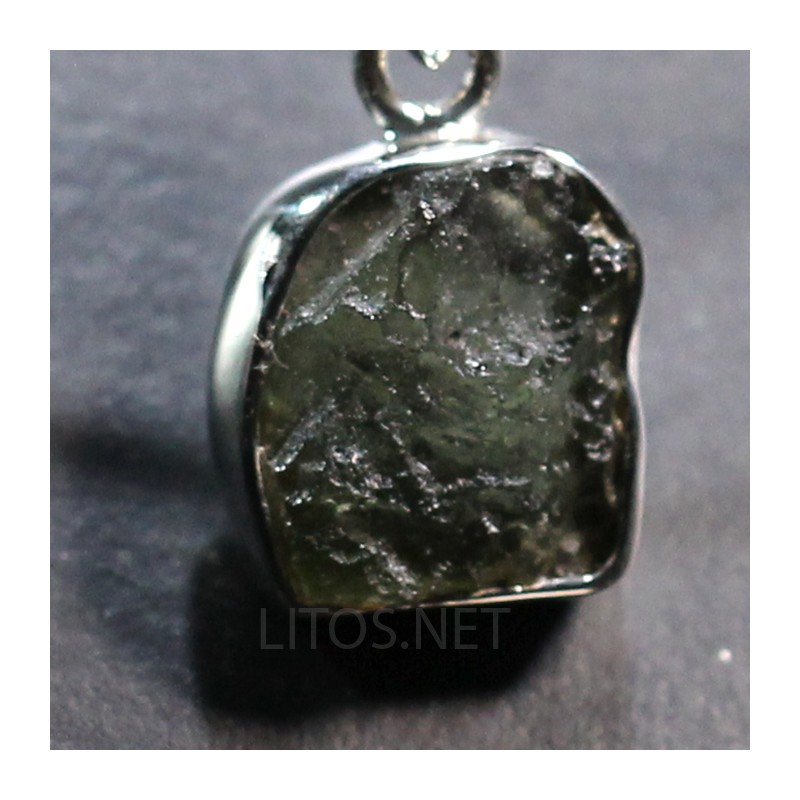 Moldavita, colgante