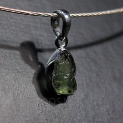 Moldavita, colgante