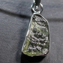 Moldavita, colgante