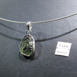 Moldavita, colgante