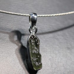 Moldavita, colgante