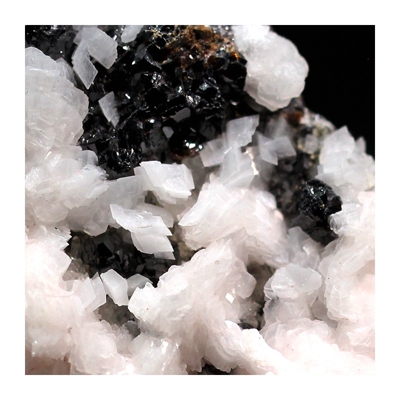 Blenda y manganocalcita