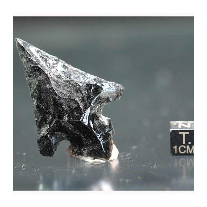 Punta de lanza obsidiana