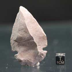 Punta de lanza obsidiana