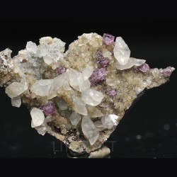 Fluorita con calcita