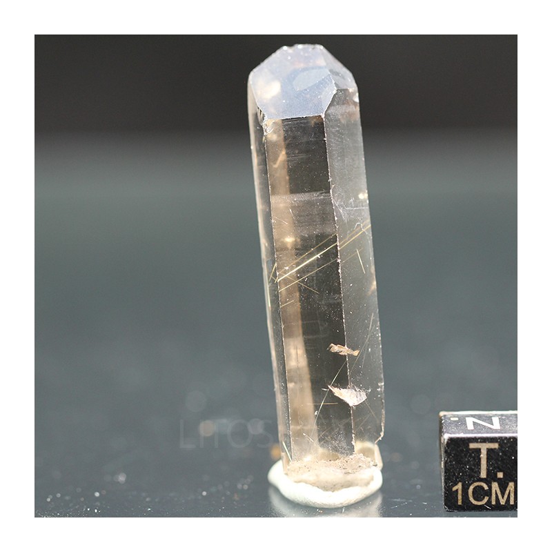 Cuarzo ahumado con rutilo